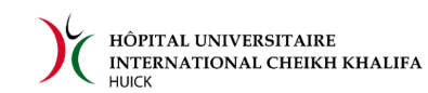 Logo Hôpital Universitaire International Cheikh Khalifa
